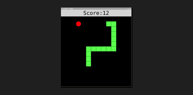 Screenshot of Snake Py project